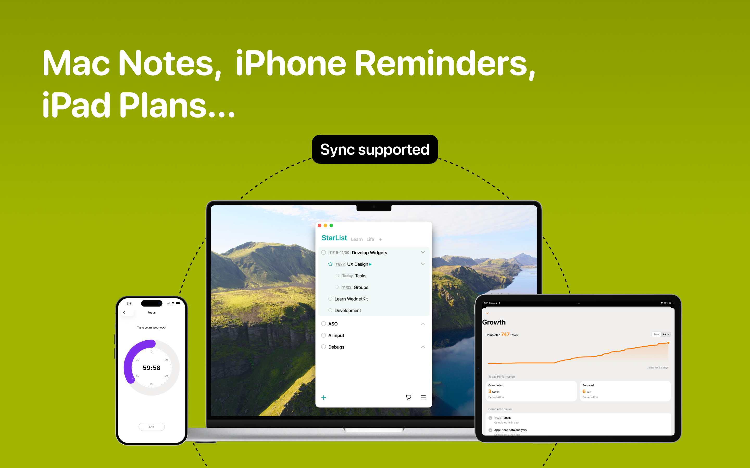 StarList：One-Page To Do List