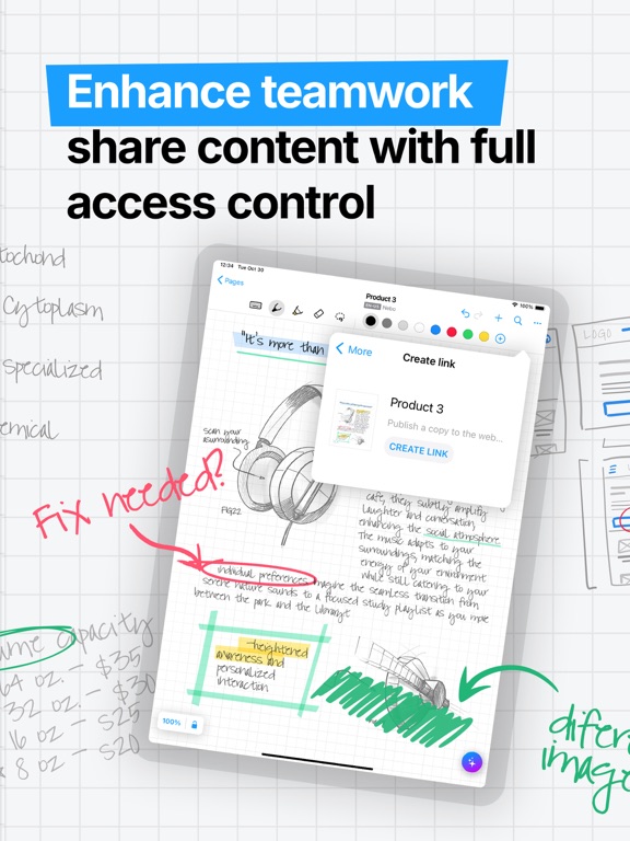 Nebo AI Note Taking Notebook App voor iPhone, iPad en iPod touch