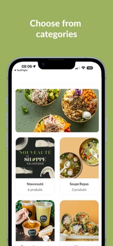 La Shoppe Salade Bar iPhone screenshot