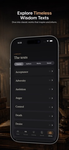 Ataraxia: Stoicism Journal iPhone screenshot