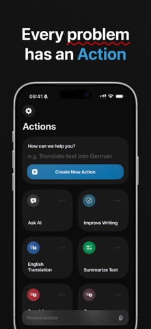 Chotty - AI Keyboard Actions screenshot
