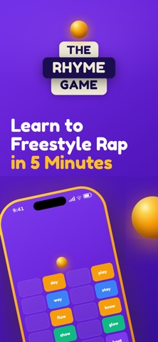 The Rhyme Game iPhone screenshot