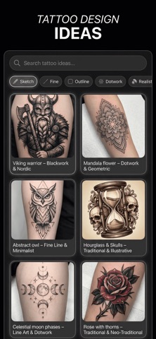 InkerAI - AI Tattoo Generator Screenshot 7 of 8