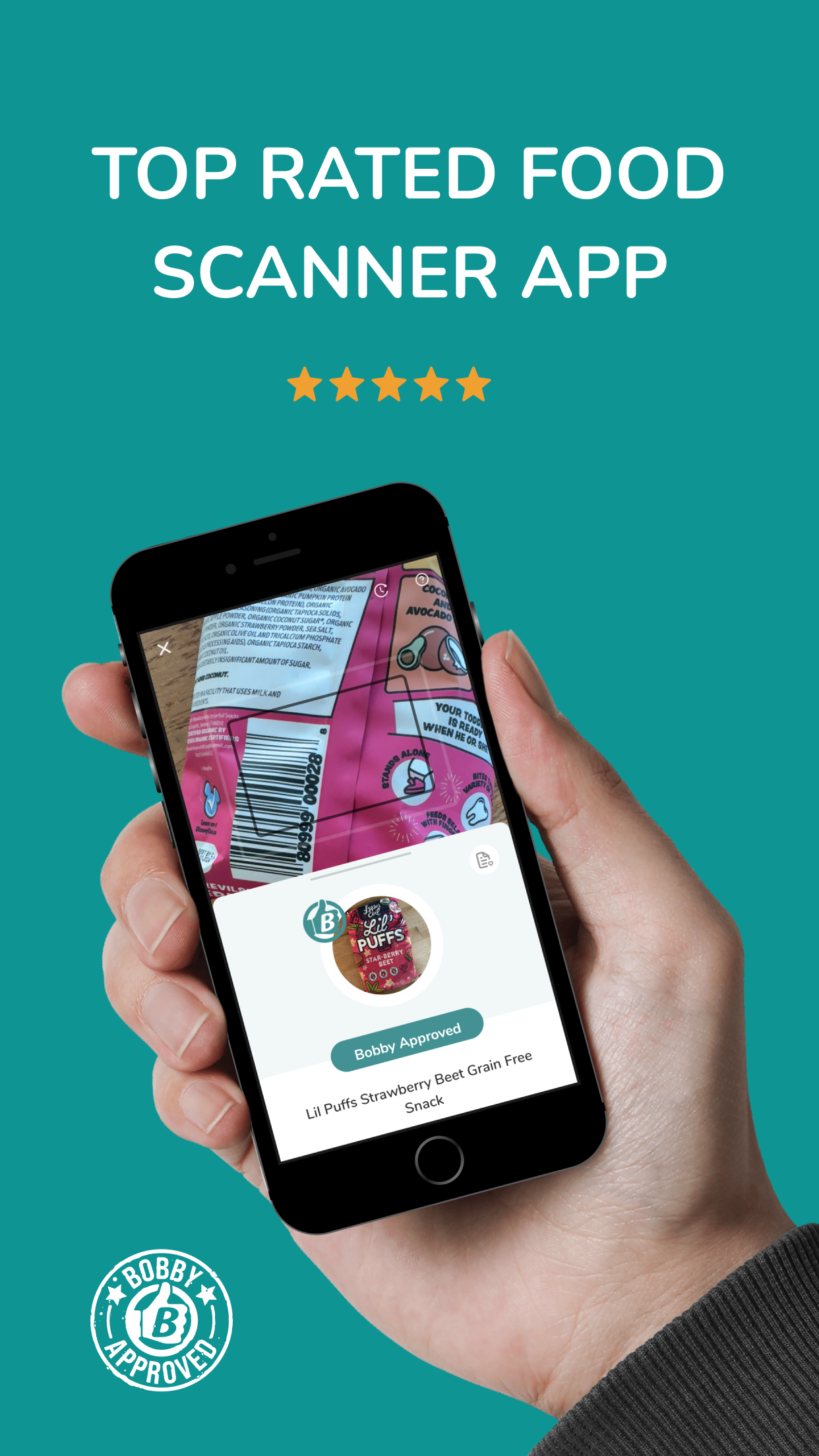 Bobby Approved - Food Scanner screenshot 6