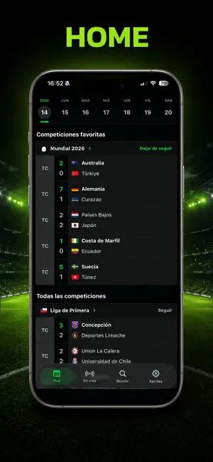 Potrero: Fútbol en Vivo iPhone screenshot 3