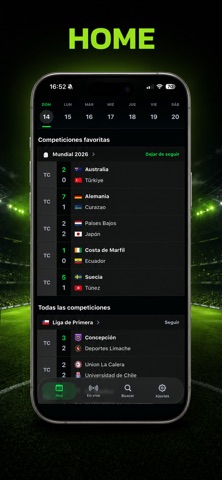 Potrero: Fútbol en Vivo App Store preview screenshot 3