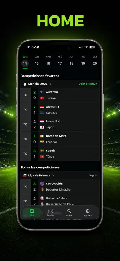 Potrero: Fútbol en Vivo screenshot 3