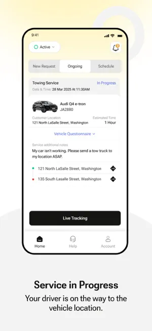 DriveRescue Driver screenshot 2