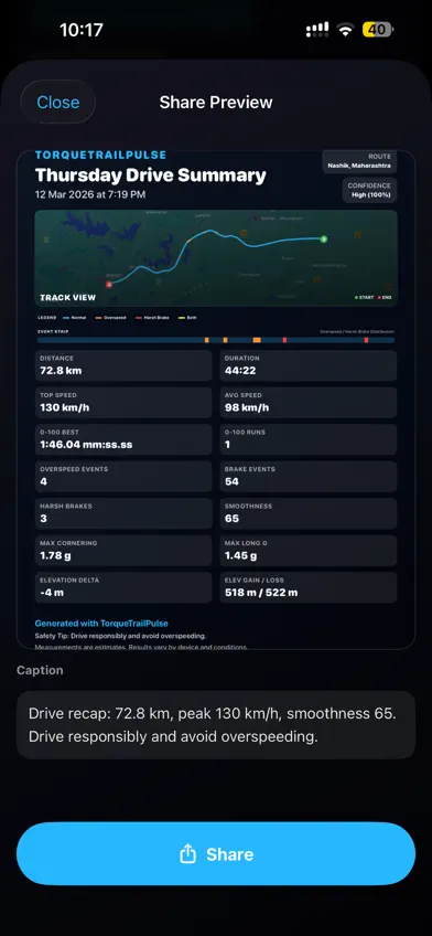 TorqueTrailPulse screenshot 4