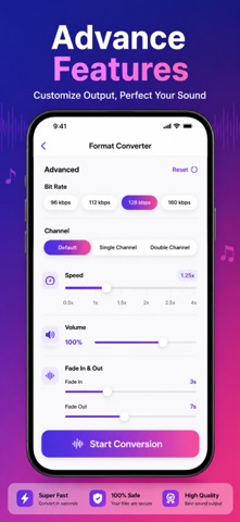 MP3 Audio Converter: YTMP3 iPhone screenshot