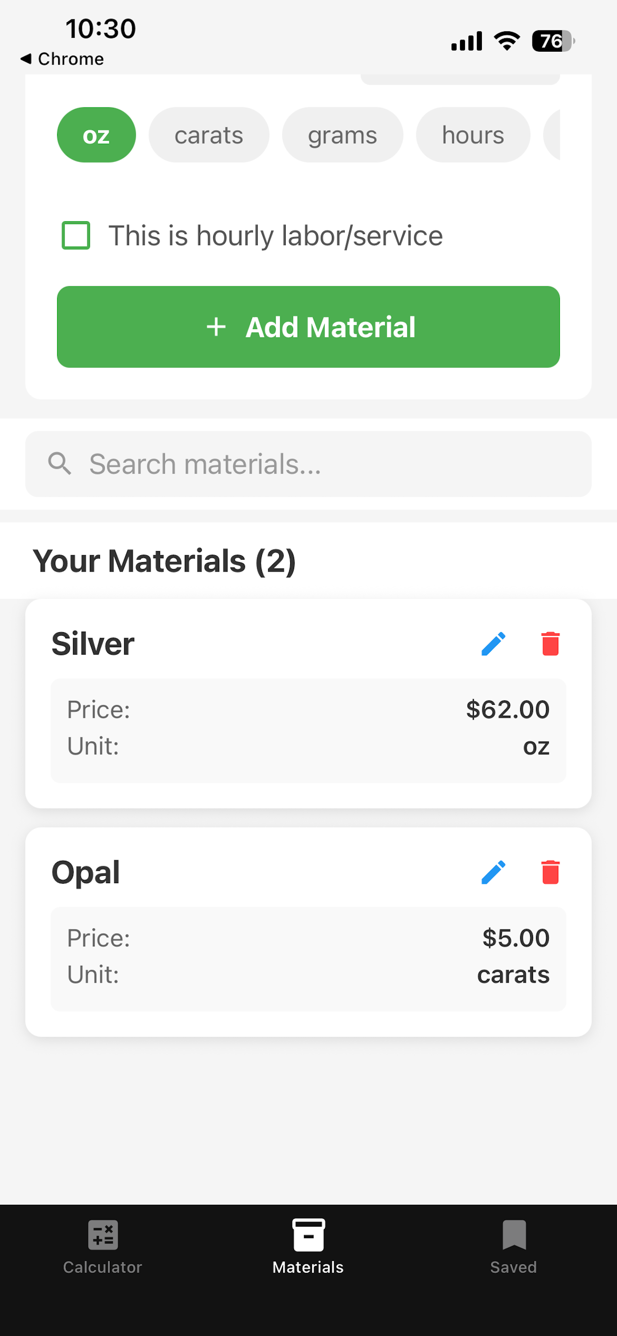 PiecePricer