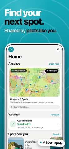 Drone Map & UAV Forecast iPhone screenshot 7