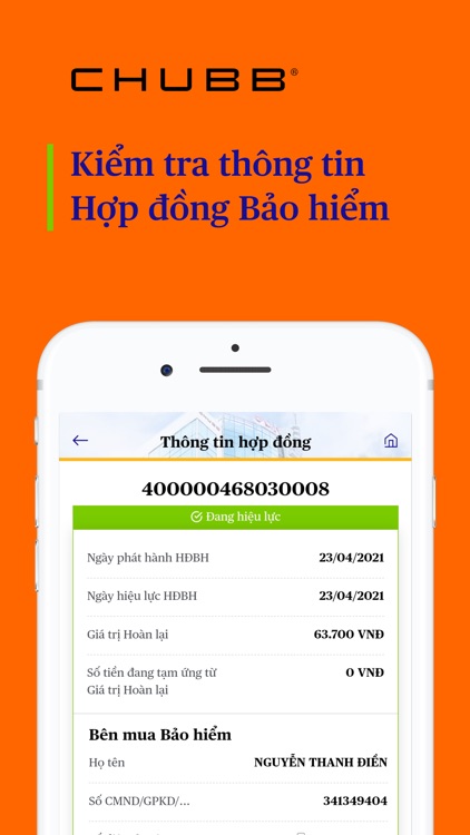 CHUBB eConnect screenshot-3