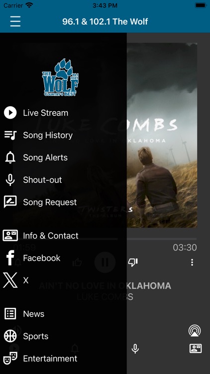 96.1 & 102.1 The Wolf