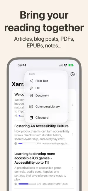 Xarra: Text to Speech Reader screenshot 3
