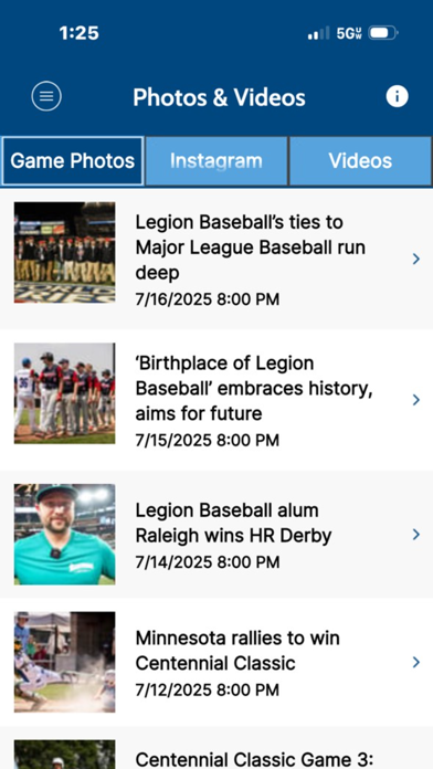 American Legion World Series Screenshot