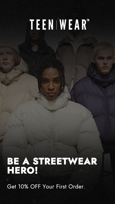 TEENWEAR - Shop Streetwear Screenshot