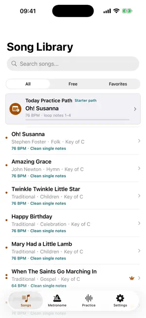 HarpTab screenshot 1