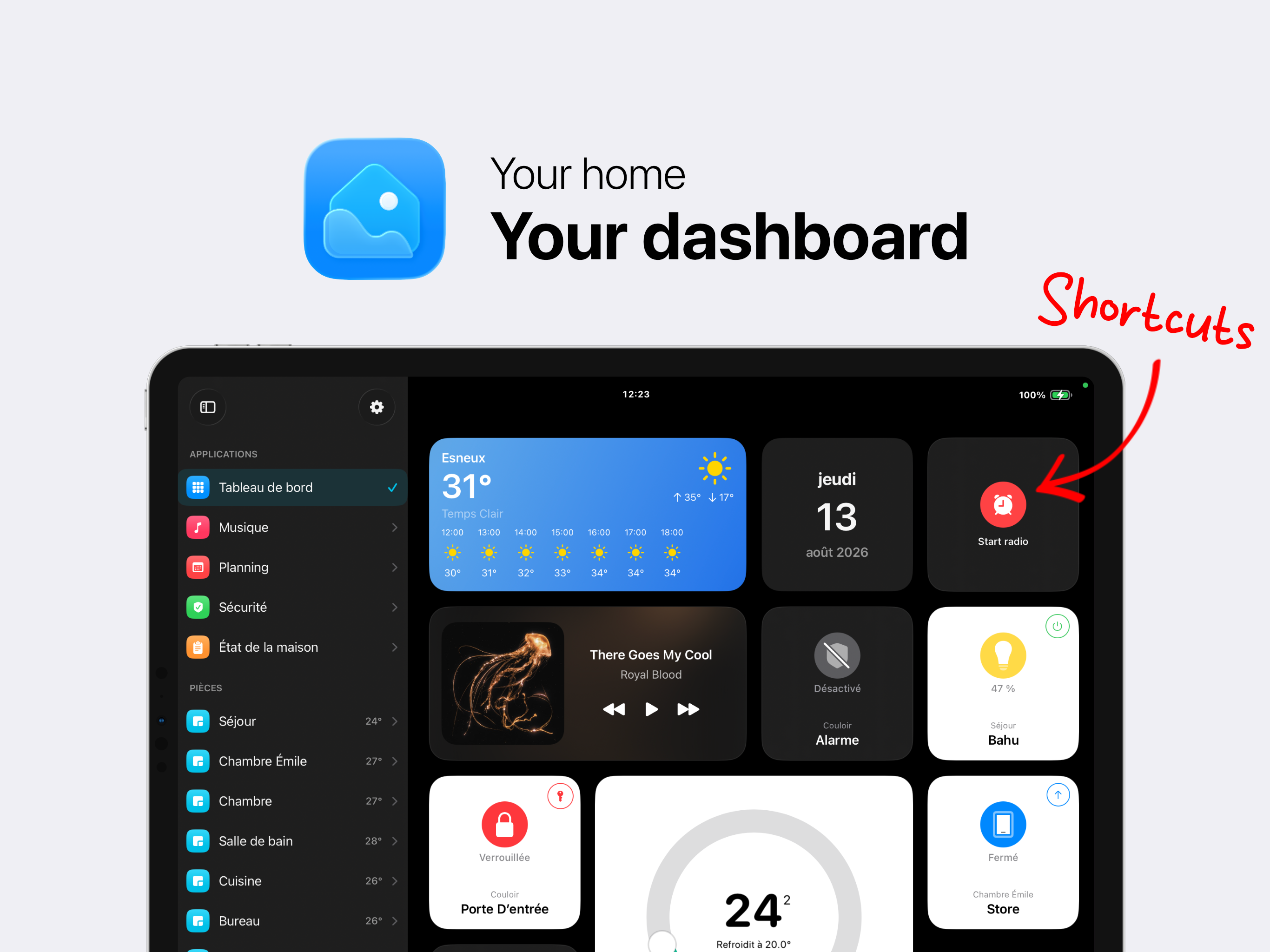 HomePad - Smart Home Dashboard screenshot 10