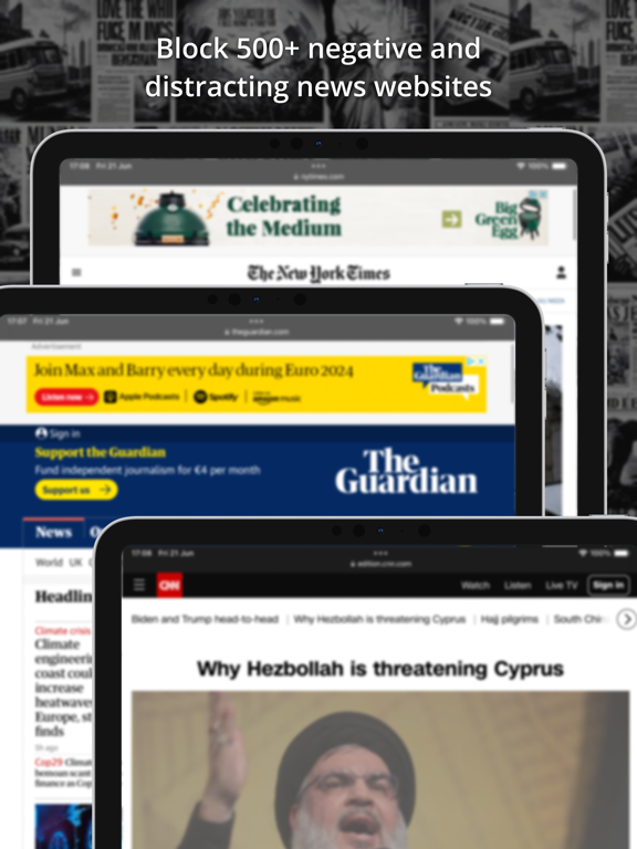 Screenshot #4 pour Block The News - for Safari