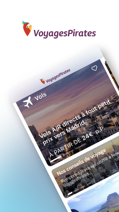Screenshot #1 pour VoyagesPirates - Bons Plans