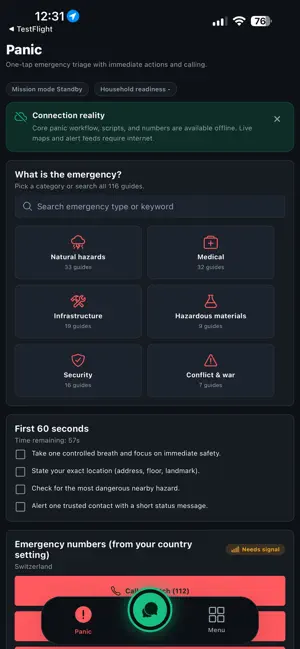 BeSafeSOS-Emergency Readiness screenshot 3
