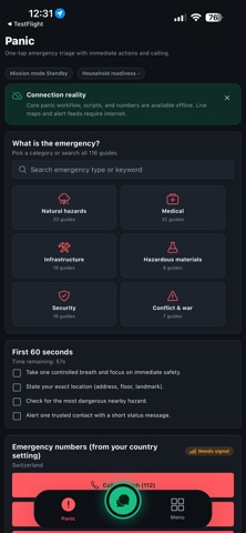 BeSafeSOS-Emergency Readiness screenshot