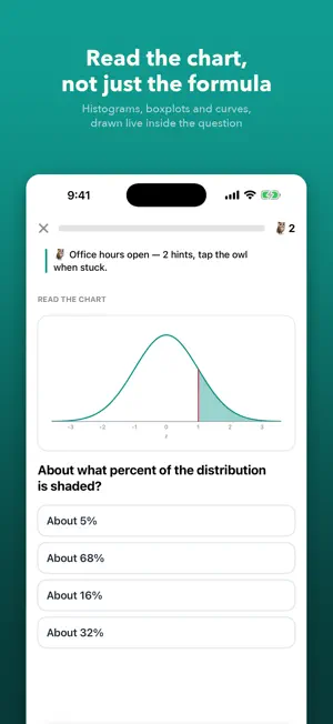 SigmaQuest: Learn Statistics screenshot 2