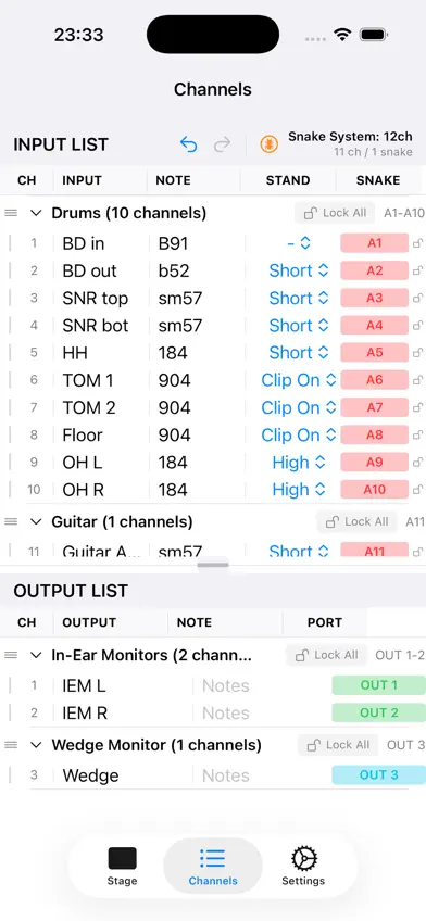 RevolutionStagePlotMobile screenshot 3
