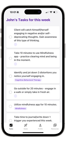 TherapyTasks Screenshot 1 of 5