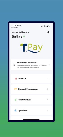 TPay Telnet screenshot
