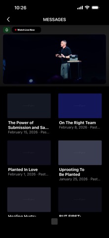 The Church at the Groves iPhone screenshot