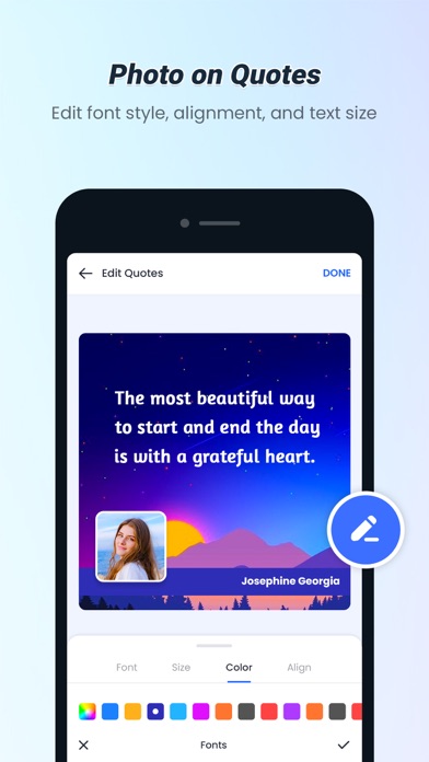 App screenshot