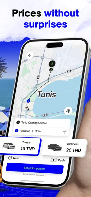 Faster: Request Taxi Tunisia screenshot 2