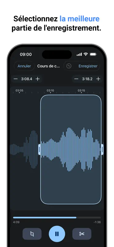 Sprachmemos & Diktiergerät screenshot 5 of 6