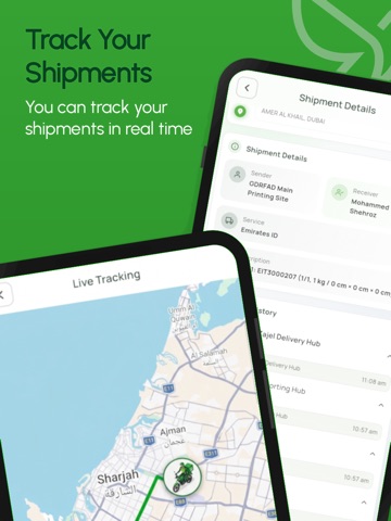 Zajel Logistics Services iPad screenshot 2