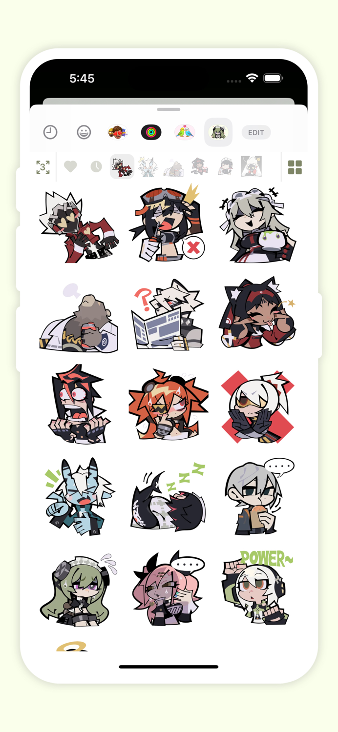 ZZZ iStickers