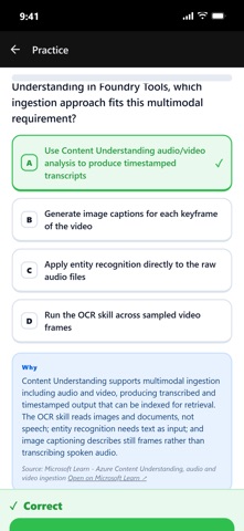 Azure AI Exam Prep Screenshot 4 of 5