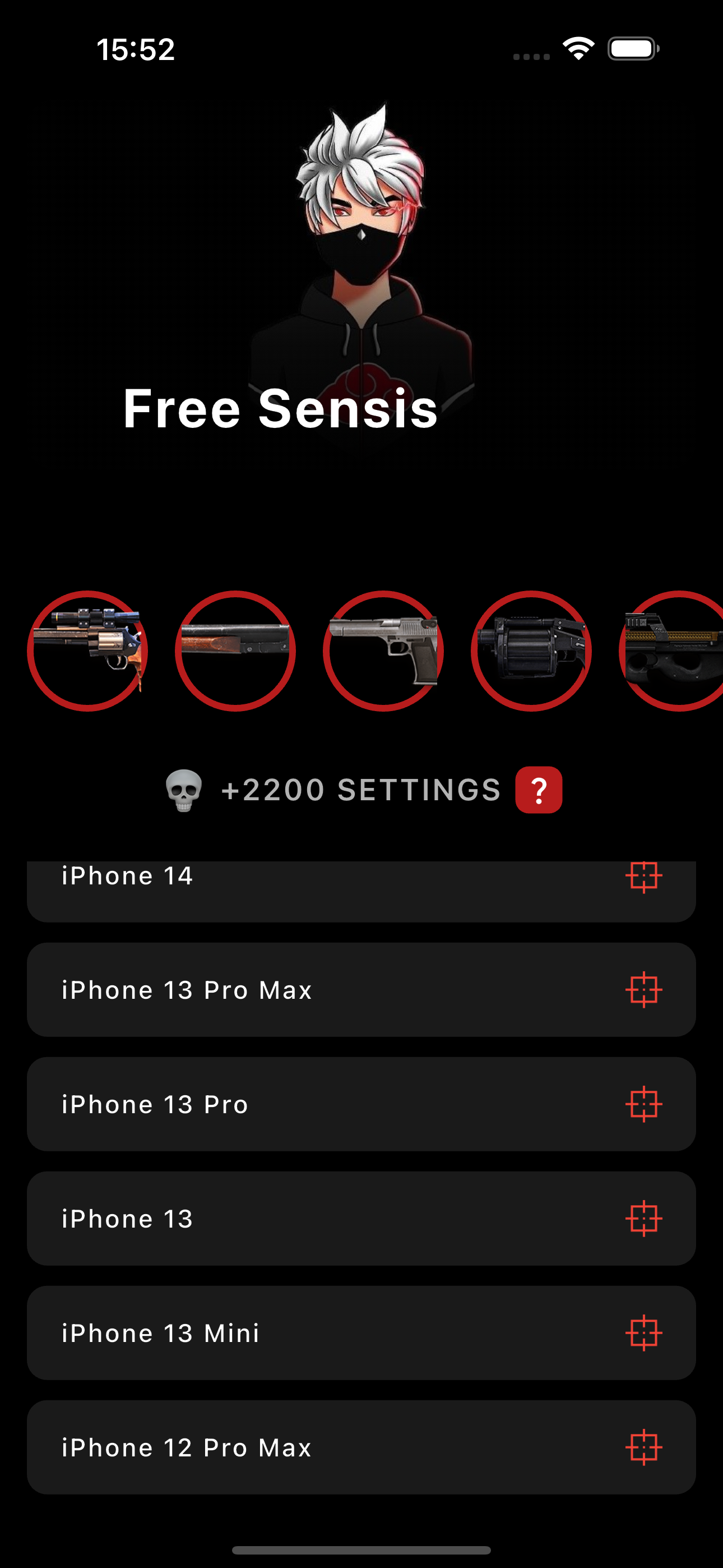 Only Red Settings