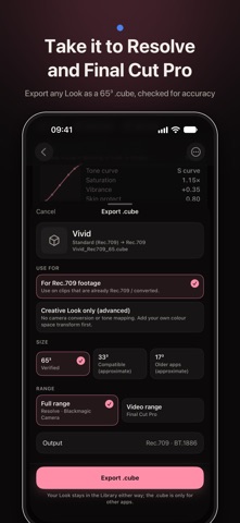Luttie: Log & LUT Color Studio screenshot 5