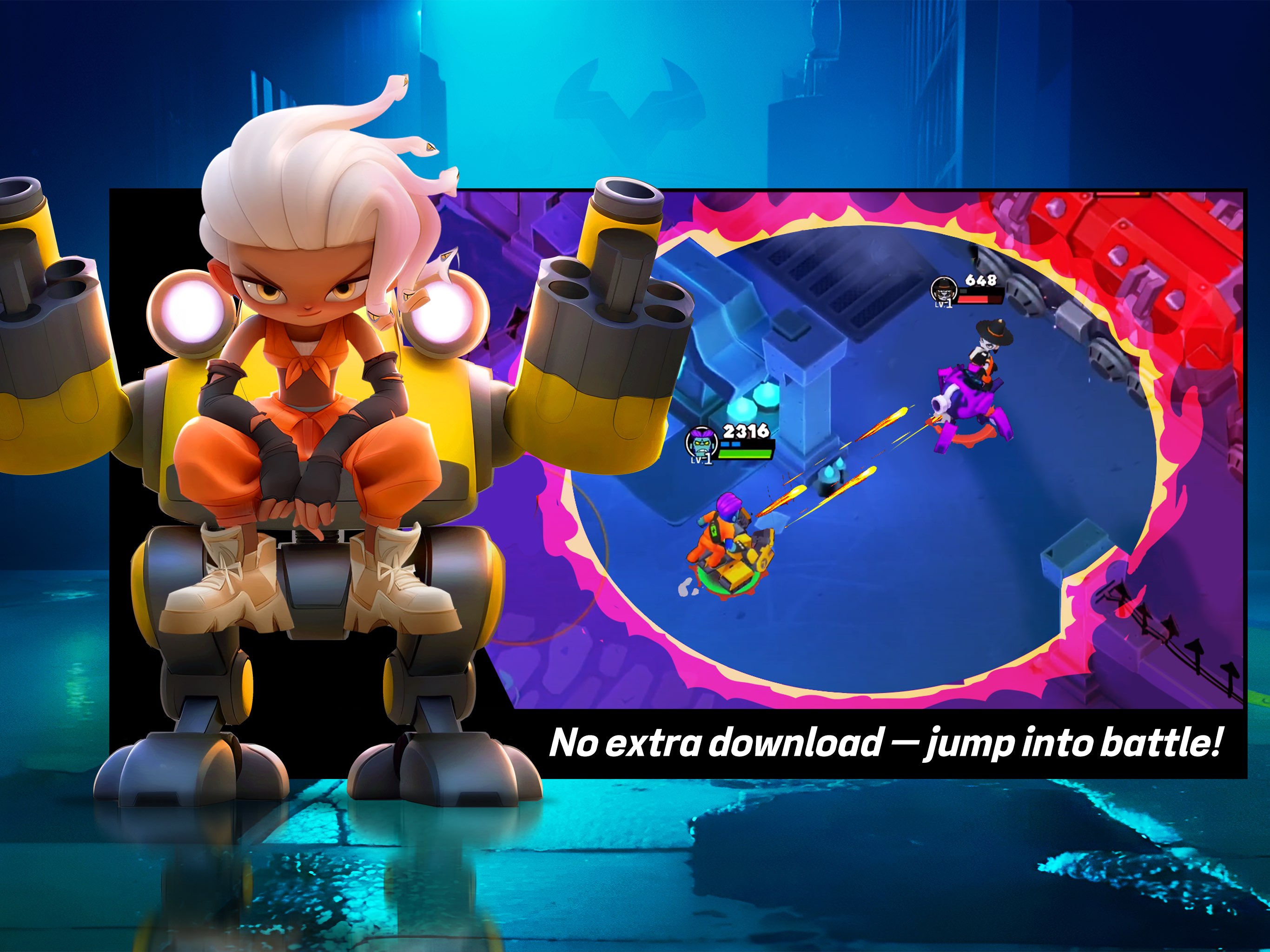 Villains: Robot BattleRoyale 截图 2