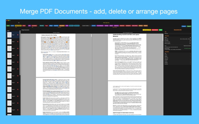 PDF Edit Pro screenshot