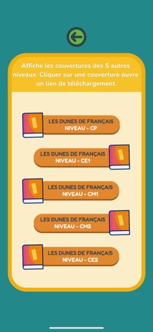 Les dunes du français CE6 screenshot