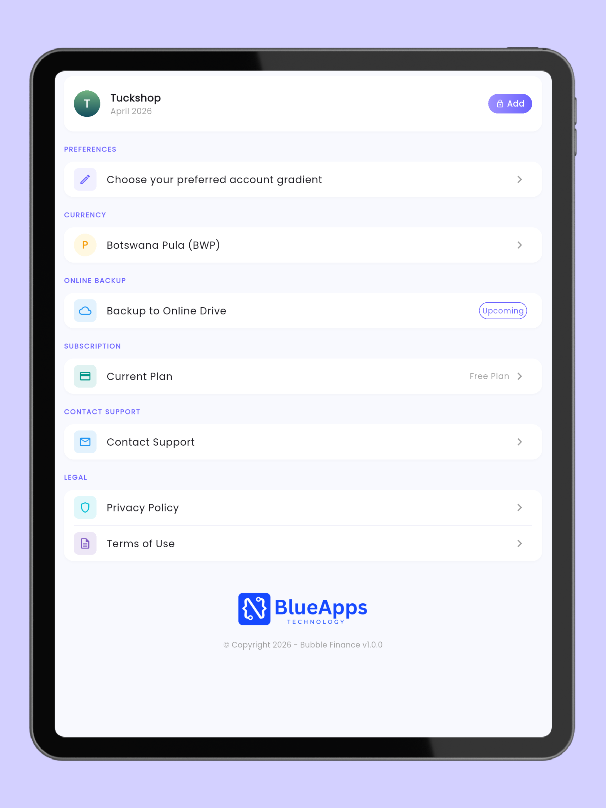 Bubble Finance screenshot 16