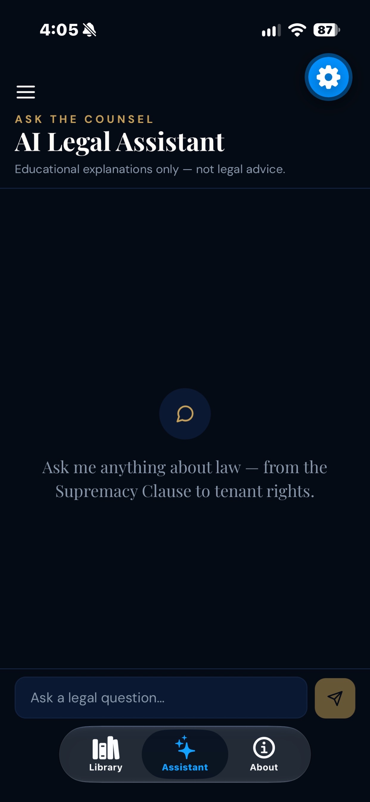 Screenshot 8 of Starlight Library of Law.