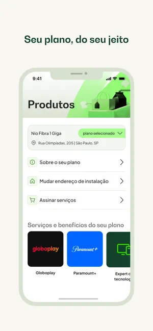 Nio: internet fibra iPhone screenshot 6