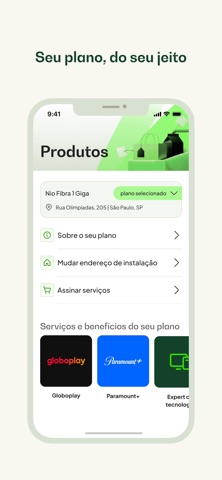 Nio: internet fibra iPhone screenshot 6