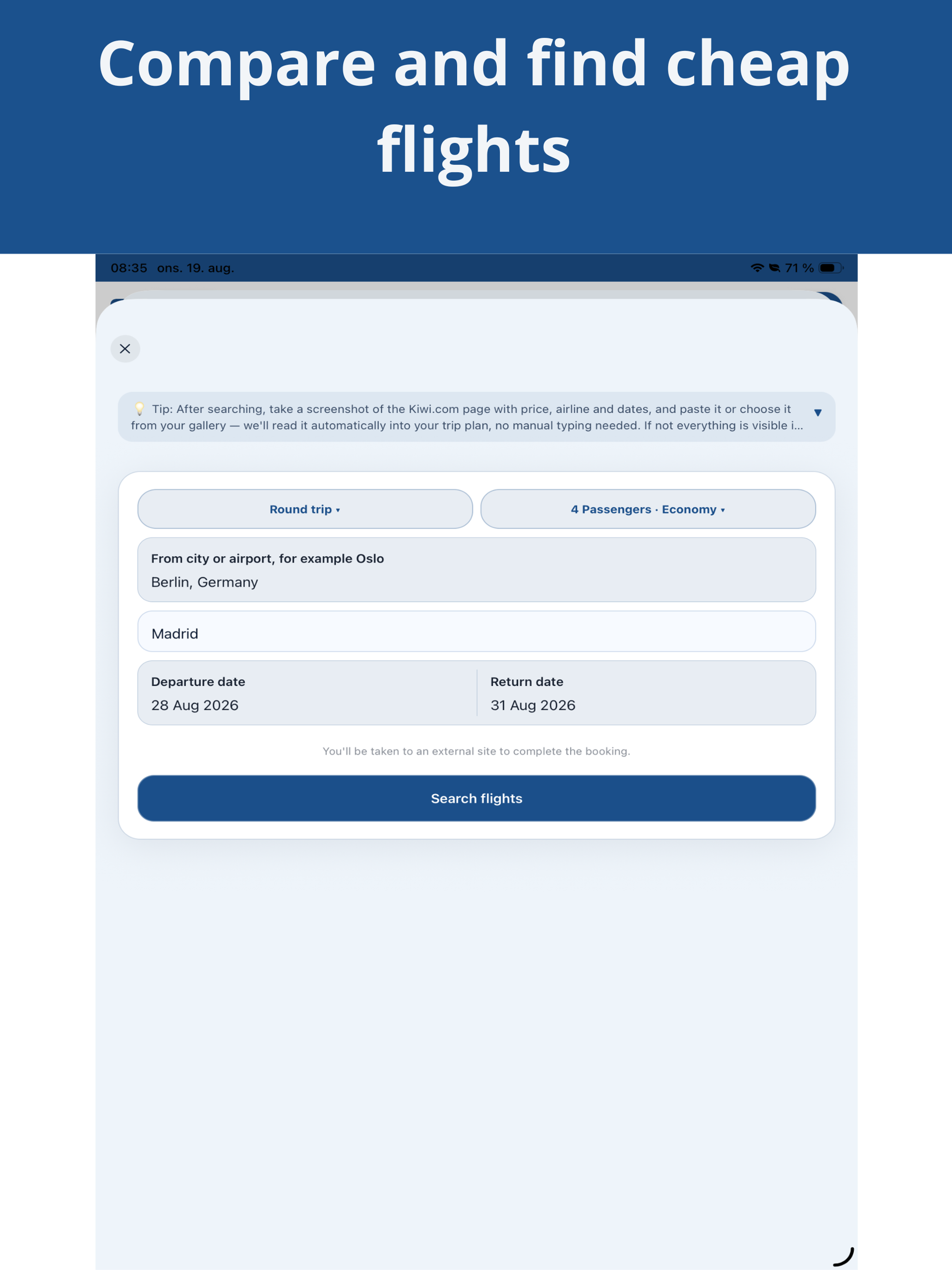 PlanTravel – Trip Planner screenshot 11