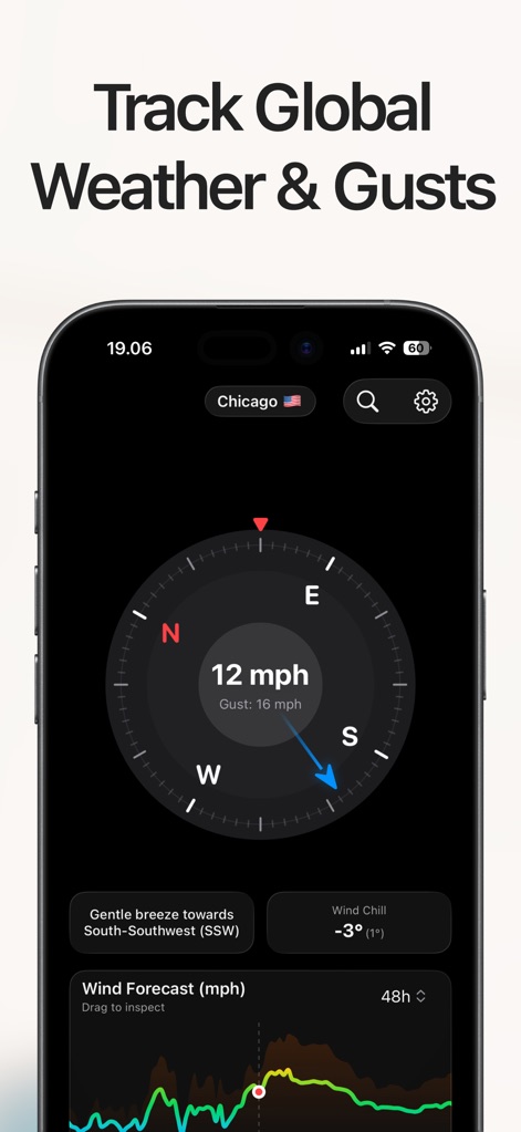 Wind Compass: Predict Speed - Weather App | MWM