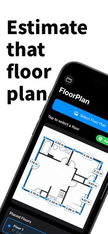 RoughPlan - Floor Plan Measure Screenshot 1 of 3